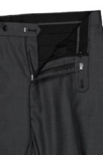 CARL GROSS modern fit középszürke öltöny nadrág részletek 70-062S0-82
