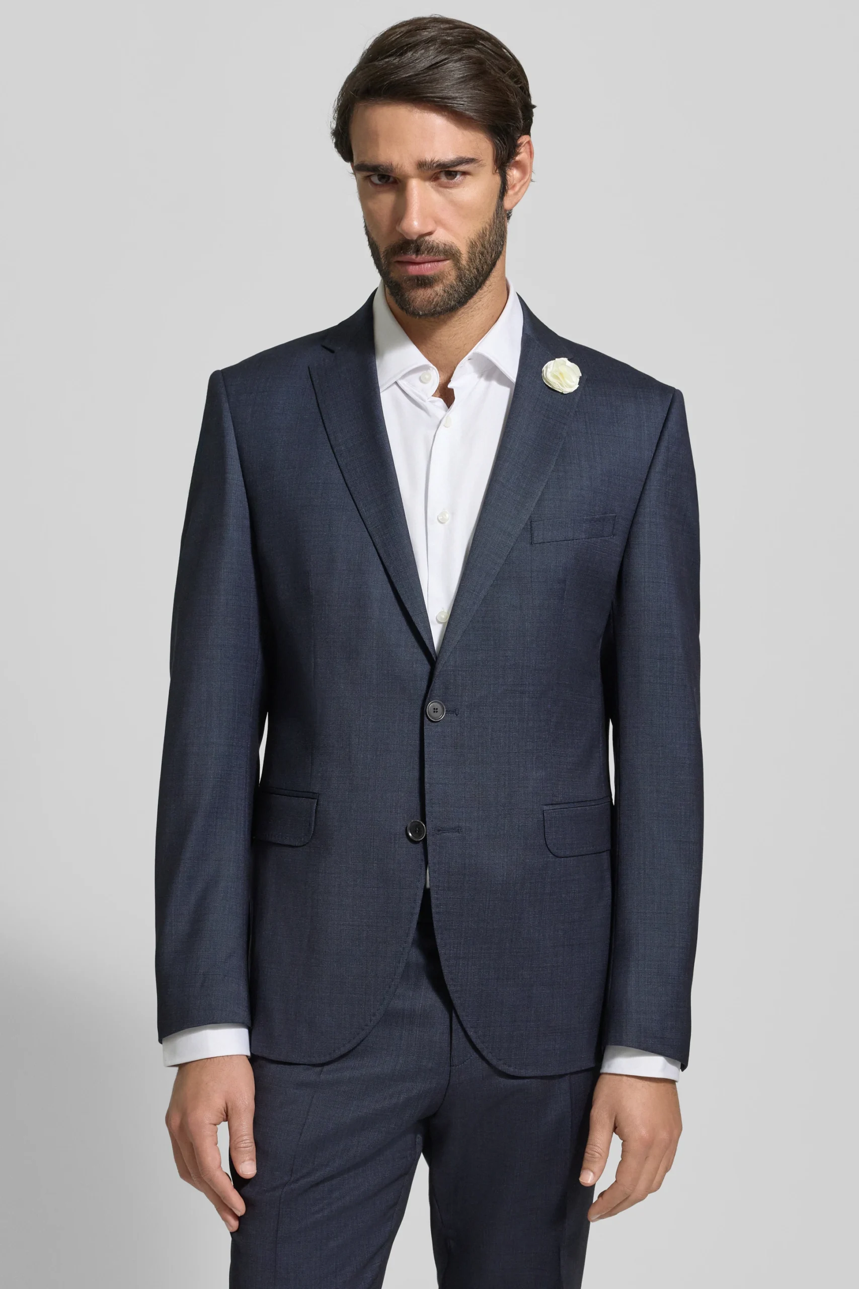 CLUB of GENTS slim fit sötétkék férfi öltöny 10.158S0/62