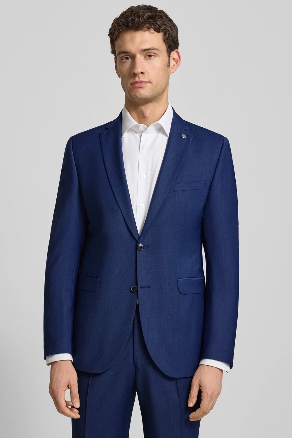 CLUB of GENTS slim fit kék öltöny 60-107S0/62