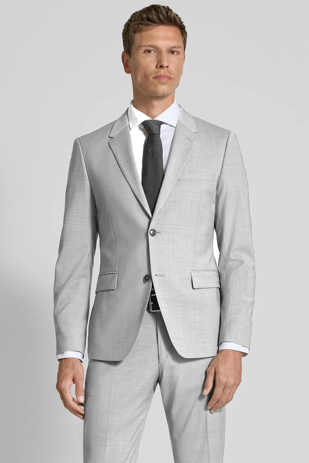 HEILEMANN slim fit ezüst öltöny FL7041-7