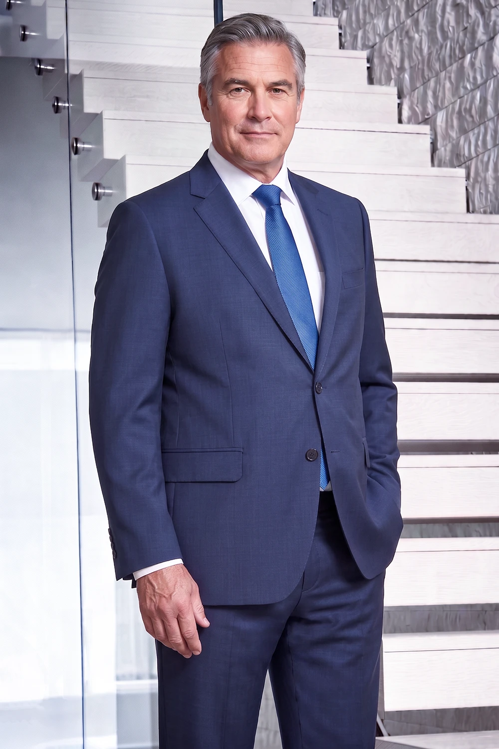 Marlane classic fit tintakék öltöny M2179C/5/14