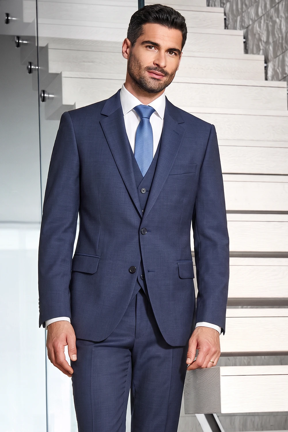 Marlane slim fit tintakék alkalmi öltöny M2179C/5/14