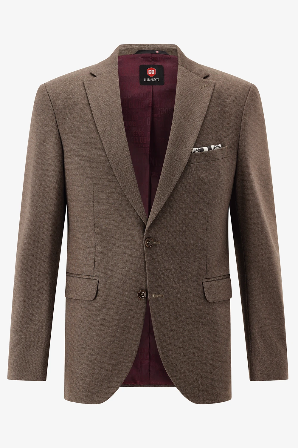 CLUB of GENTS slim fit barna zakó 62-201J0-73